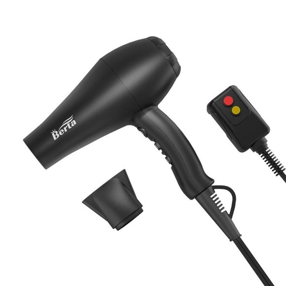BERTA Blow Dryer Berta Salon Professional Negative Ionic 1875W Hair Dryer - Picture 9 of 9